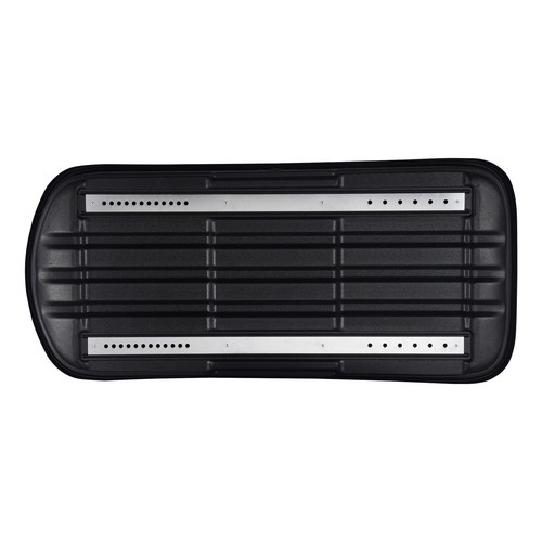 VEVOR Cofre de Techo 370 L ABS Portaequipajes de Techo para SUV y Coches, Negro - Imagen 11 de 12