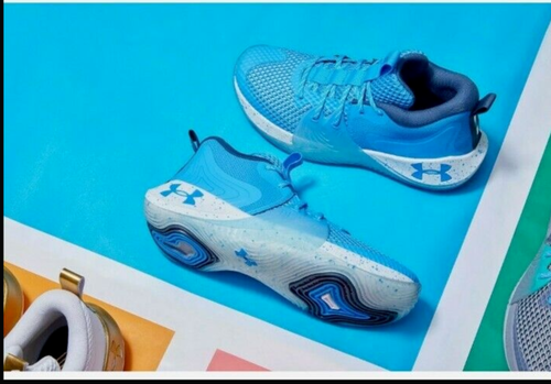 Under Armour UA Embiid 1 All Star UNC Colorway Men's Size 14 NEW - Picture 4 of 13