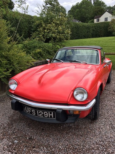 1970 Triumph GT6 with Suzuki Hayabusa engine