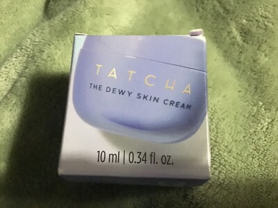 tatcha dewy skin cream .34 oz new box