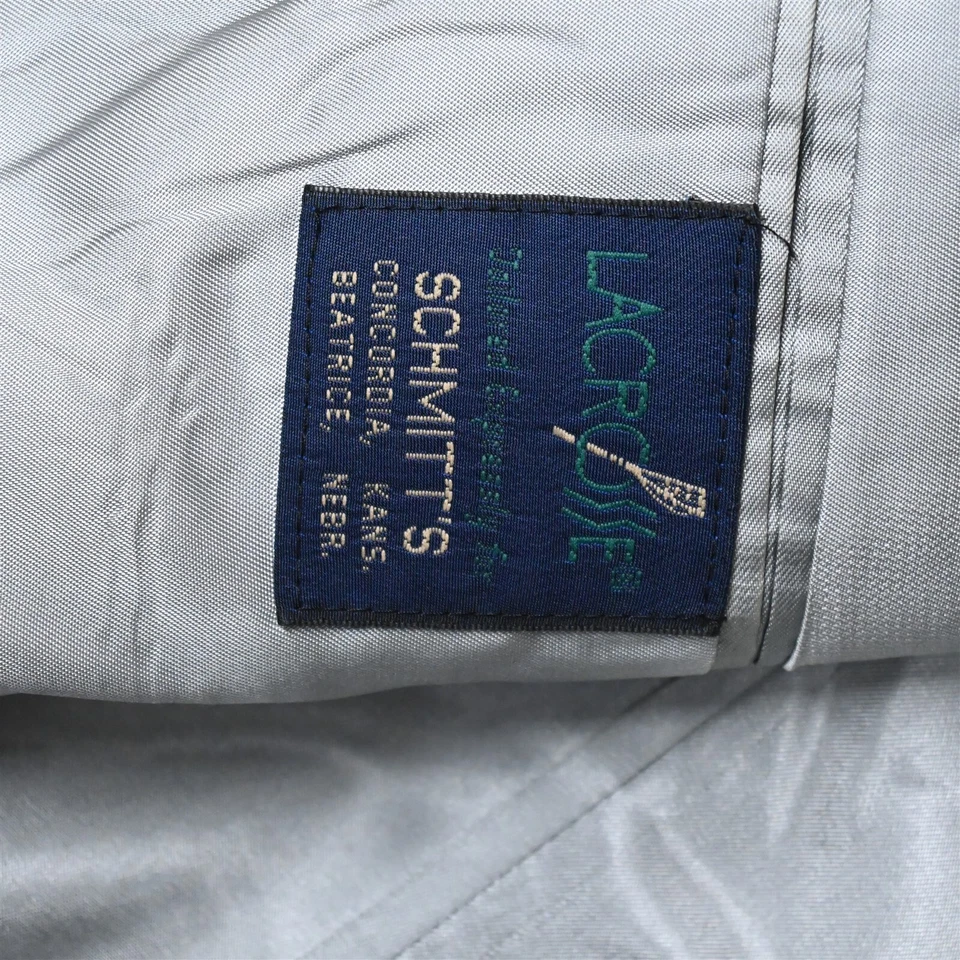 Blazer Abrigo Deportivo Traje Chaqueta De Colección Hecho en EE. UU. 44R Gris Glenn Check Seda Tweed Para Hombres Foto 4 de 4