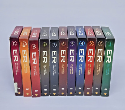 ER - The Complete Serie First to Eleventh Season 1-11 Great Condition Set (DVD)