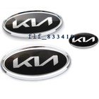 3pcs For Stinger Front & Rear Trunk Badge 3D KN Emblem Steering Wheel Sticker