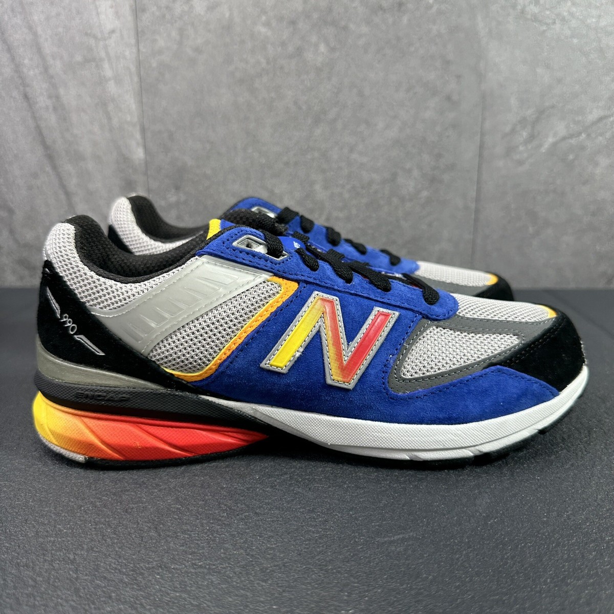 New Balance 990v5 American Muscle Size Kids Multicolor Shoes