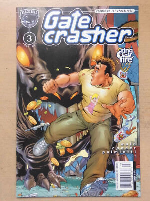 Gatecrasher: Ring of Fire 3 (Black Bull 2000) M. Waid J. Palmiotti Amanda Conner