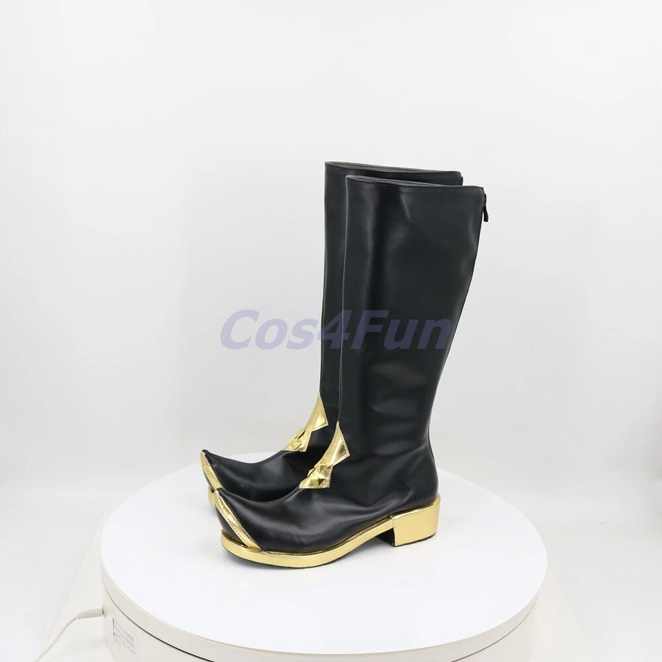 Genshin Impact Alhaitham Shoes Cosplay Boots Ver.3 - Imagem 3 de 4