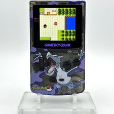 Nintendo Game Boy Color GBC IPS Q5 Backlight Mod Pokemon Aerodactyl Console