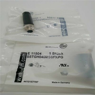 IFM E11504 Proximity Switch Connector New KD