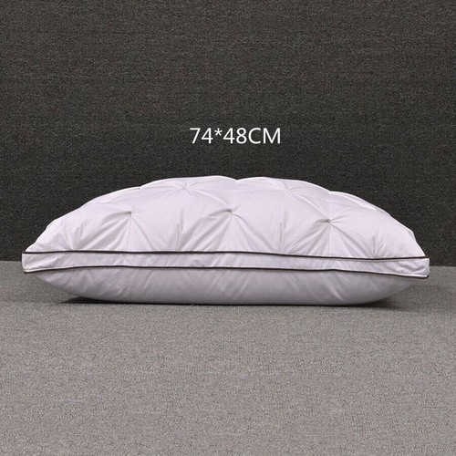 Down Pillow 100% White Goose Down Pillow Single Person Pillows Deep Sleep 1Pcs - Picture 34 of 42