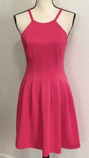Calvin Klein Women’s Sexy Dress Pink Sleeveless  Classic Casual Size 6