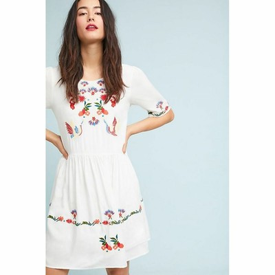 anthropologie swing dress