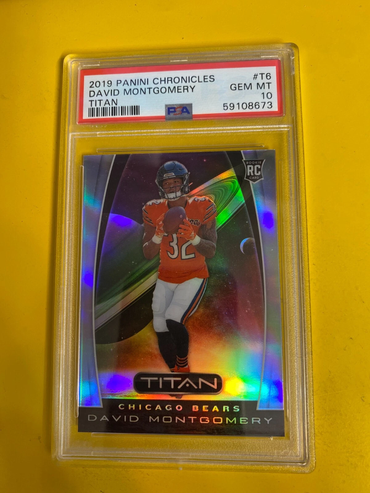 David Montgomery Panini Chronicles Titan #T6 Base