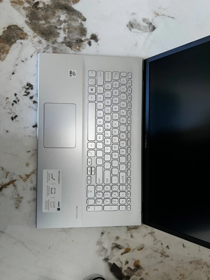 New Asus Vivobook 17.3 X712 ntel Core i5-1035G1 1TB - Silver - Image 2 of 4