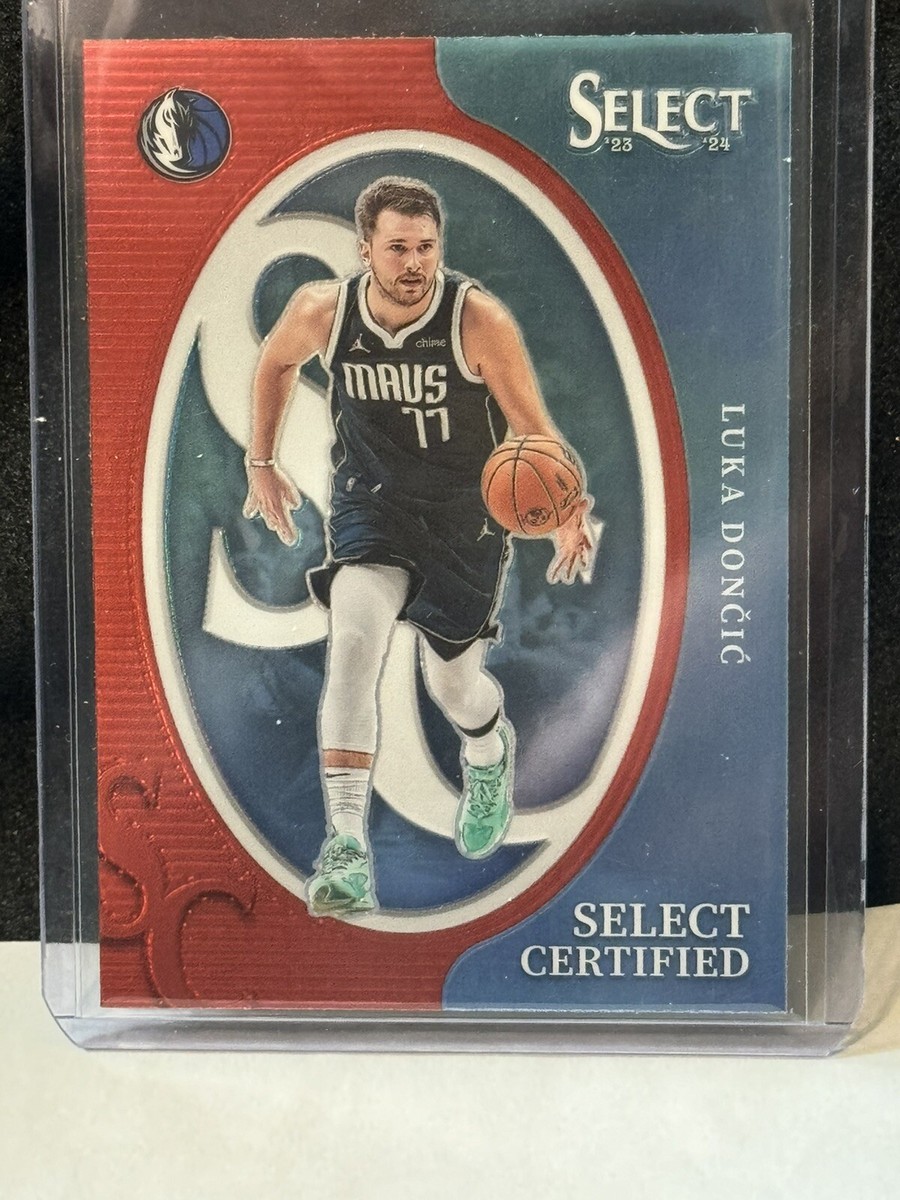 2023-24 Panini Select Luka Doncic Select Certified Prizm SP