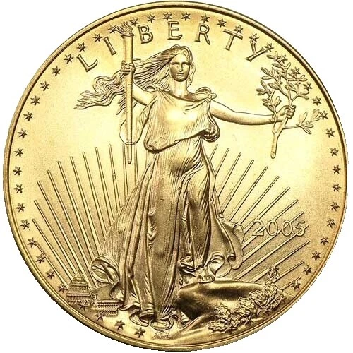 2005 Ungraded Gold Bullion Coins