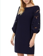 New Vince Camuto Women's Signature Crepe Shift Dress, Size 2