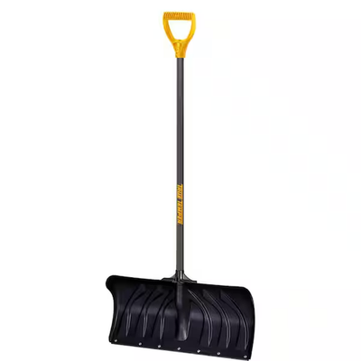 #ad #ad 38.3 In. Steel Handle Plastic Snow Shovel $25.87