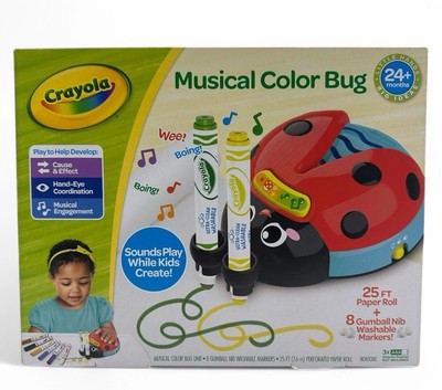 Crayola Musical Color Bug Drawing and Coloring Arts & Crafts Kit - NEW IN BOX GG