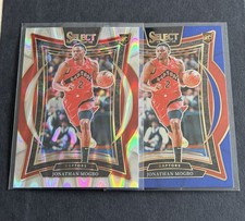 Jonathan Mogbo RC Lot 2 Cards 2024-25 Panini Select Prizm + Concourse Rookie