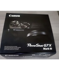 Canon PowerShot G7 X Mark III 20.1MP Point  Shoot Digital Camera New Black