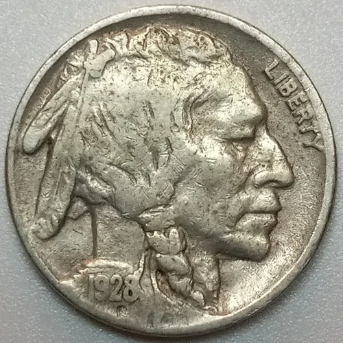 1928-P Buffalo Nickel (Lot#5)