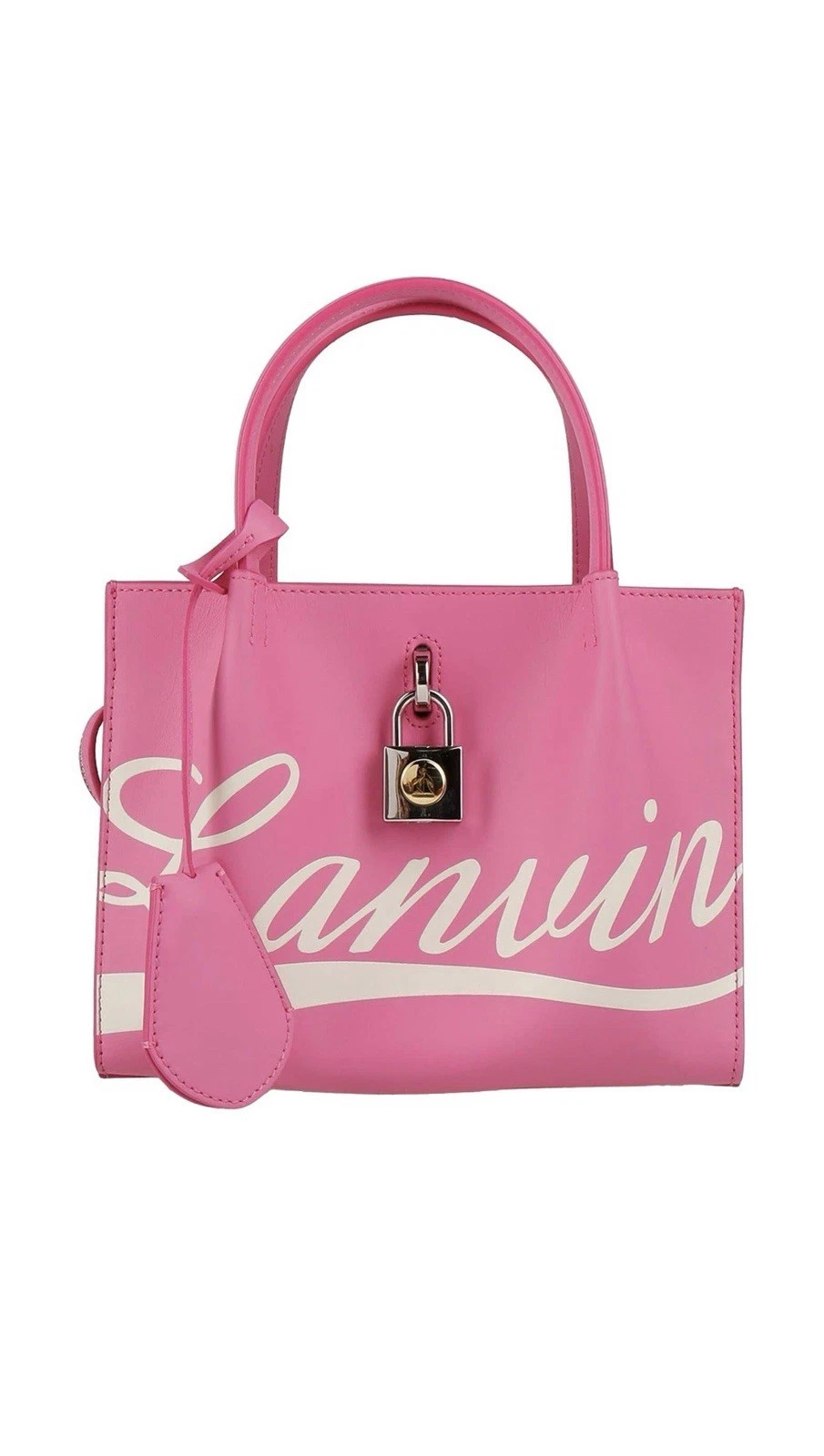 Lanvin — Authentic NWT Lanvin 2021 padlock Pink Leather Handbag
