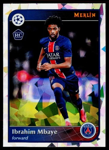2024-25 Merlin UEFA Club Competitions #149 Ibrahim Mbaye Mini Diamond A23