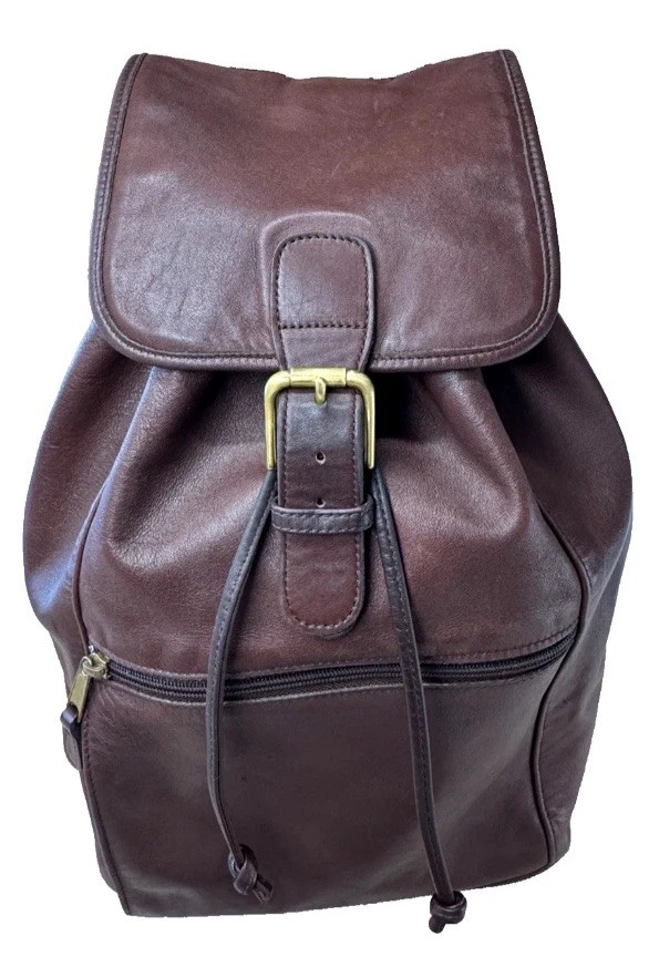 Coach Riya 21 Drawstring Backpack with Brown Trim Reloved Riya Backpack 21 In Colorblock | Bags | Coach | COACH® main image 4