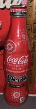 2014 COCA COLA CELEBRATES PERO'S PIZZA & PASTA 45 YRS  WRAPPED COCA COLA BOTTLE