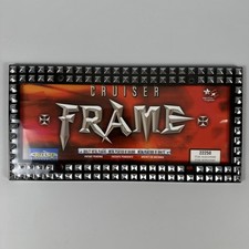 New Cruiser Blackchrome Studs License Plate Frame