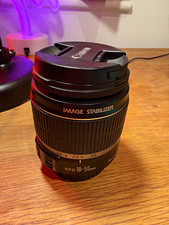 Canon EF-S 18-55mm f/3.5-5.6 IS Zoom Lens Auto/Manual Focus 58mm