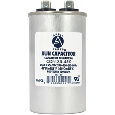 Appli Parts Run Capacitor for ac 35 Mfd uF (microfarads) 370 VAC or 450 VAC CBB6