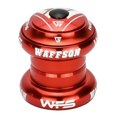 WFS NV.58 1-1/8 inch CNC Threadless Headset with Top Cap , Red