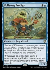 MTG ~ Pollywog Prodigy ~ Bloomburrow Commander ~ Near Mint