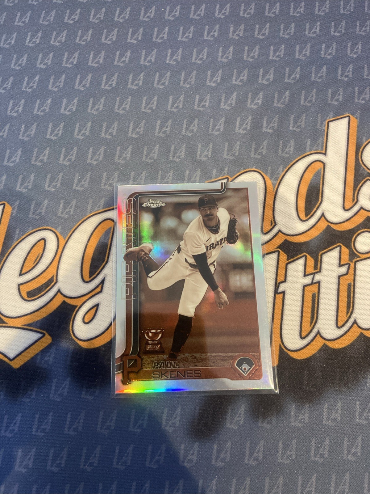 2025 Topps Chrome Sepia Refractor Paul Skenes #300 Pittsburgh Pirates