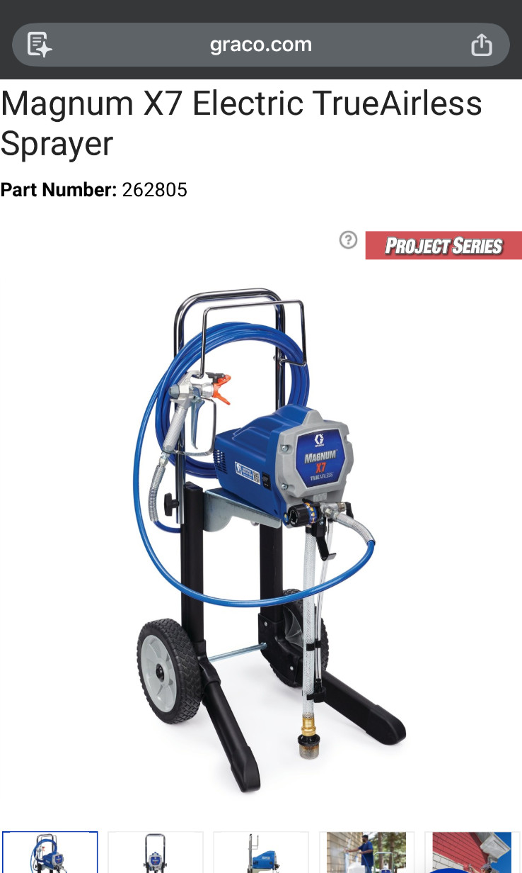 Graco Magnum X7 Airless Paint Sprayer (262805)