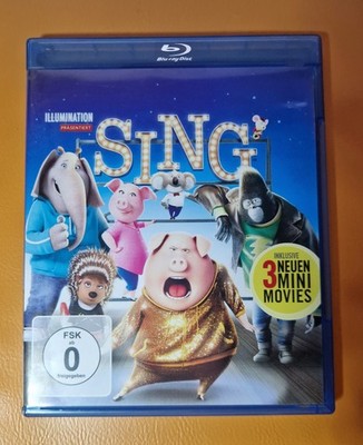 SING - Illumination Animationsfilm - KULT! Blu-ray Disc mit 3 neuen Mini Movies