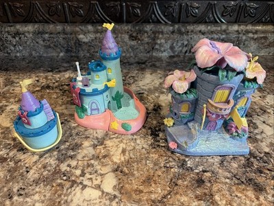Vintage 1996 Trendmasters Starcastle Beach Castle & Flower Garden Incomplete