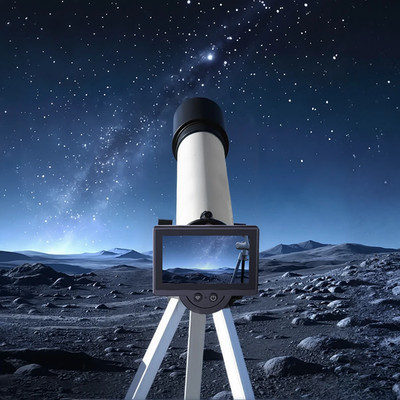 Wifi Electronic Eyepiece with 4.3 Inch IPS Screen Telescope Camera Eyepiece Digi
