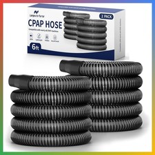 2 Pack CPAP Hose, Universal CPAP Tubing 6 Foot 72" Standard 22mm CPAP Tube C