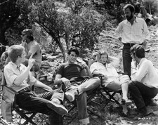 Richard Thomas Desi Arnaz Jr Catherine Burns having break in betwe- Old Photo