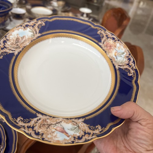 NORITAKE DIAMOND COLLECTION “FOXBORO” SOUP PLATE 9” HAND PAINTED - Picture 10 of 11