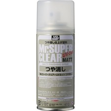 Mr. Super Clear UV Cut Flat Spray, Mr. Hobby