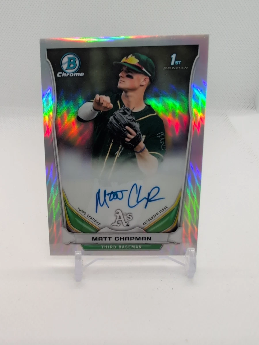 Bowman Matt Chapman Baseball Sports Trading Cards & Accessories