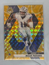 2025 Panini Mosaic #110 Micah Parsons Mosaic Reactive Yellow