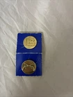ORIGINAL WW2 US Army Military Police MP Enlisted Collar Disc Insignia
