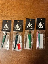 AK Craft Metal Jig Set of 4, Green Series, Un
