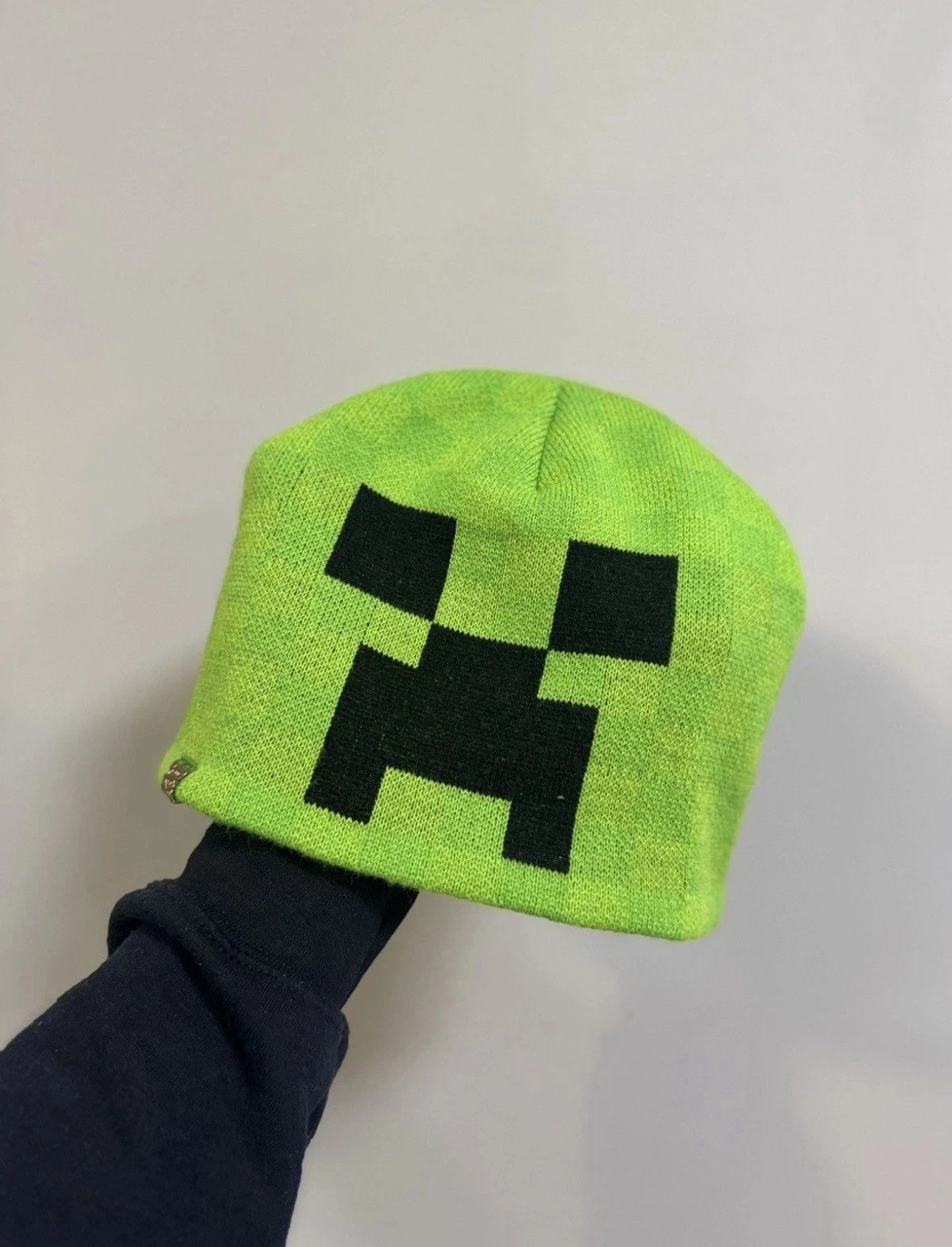 Minecraft Creeper Beanie Hat Vintage Cap Y2K