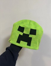 Minecraft Creeper Beanie Hat Vintage Cap Y2K