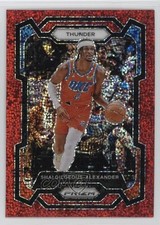 2023-24 Panini Prizm Red Sparkle Prizm Shai Gilgeous-Alexander #85 0y8x